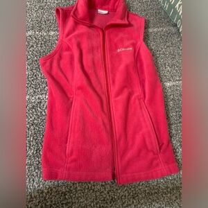 Pink Columbia Vest